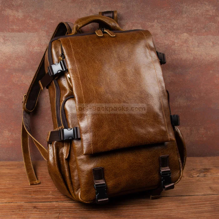 Retro Motorcycle Backpack