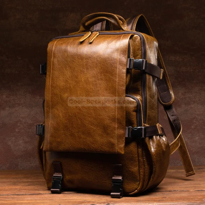 Retro Motorcycle Backpack