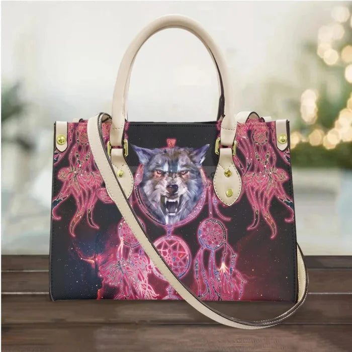 Wolf Messenger Bag
