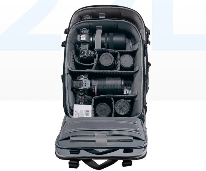 2 Camera Backpack - Black