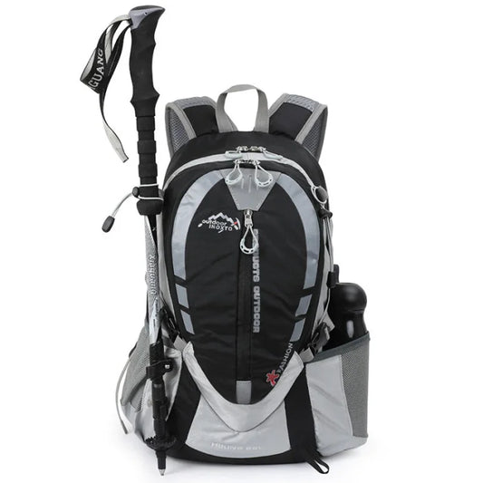 25L Hiking Backpack - Black