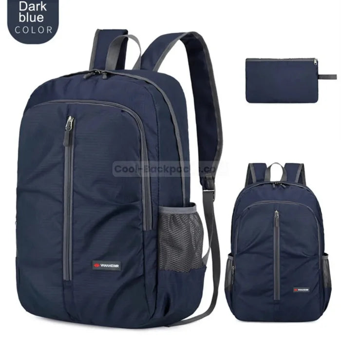 30L Travel Backpack - Dark Blue