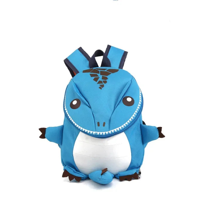 3D Dinosaur Backpack - Blue