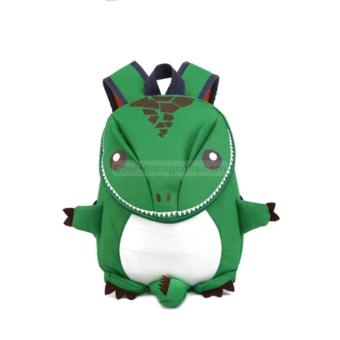 3D Dinosaur Backpack - Green