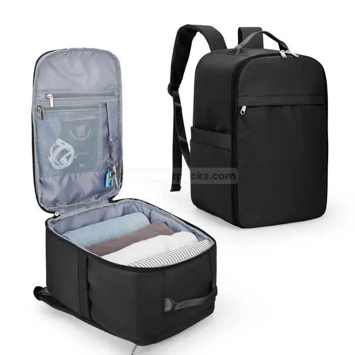 Airplane Backpack - Black / Small