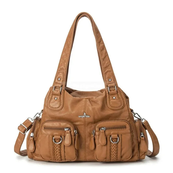 Angel Messenger Bag - Brown