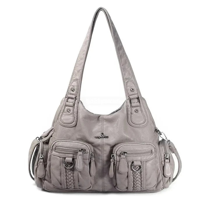 Angel Messenger Bag - Grey