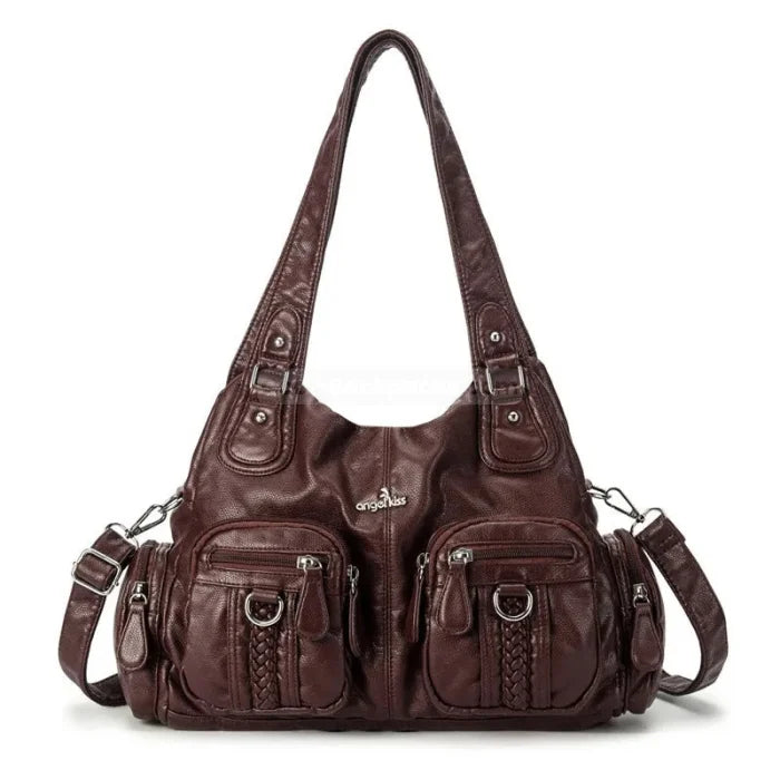 Angel Messenger Bag - Wine