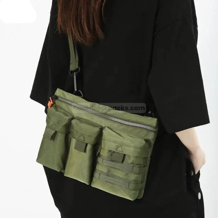 Army Messenger Bag - green