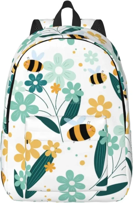 Bee Backpack - White