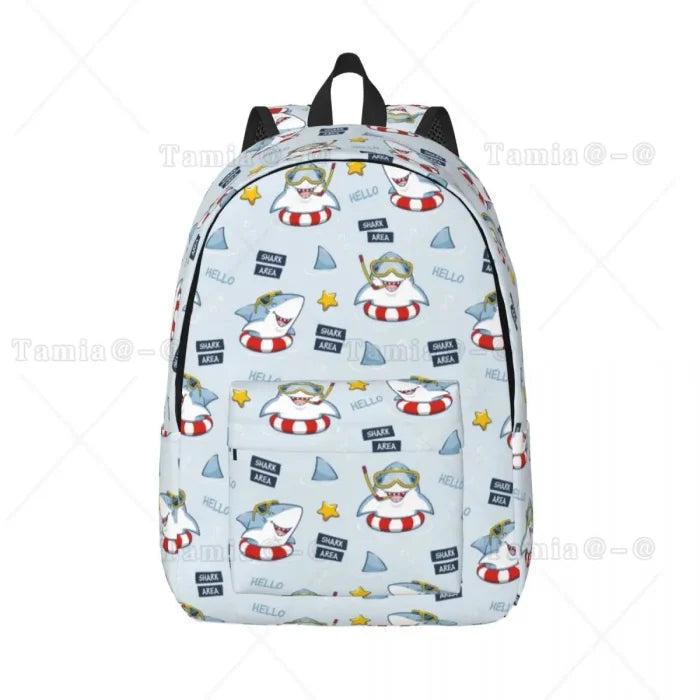 Big Shark Backpack - Multi / 30x14x40cm