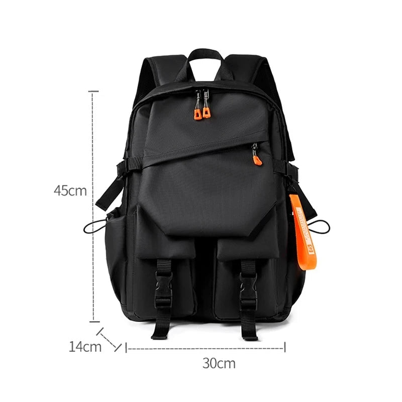 Black and Orange Backpack