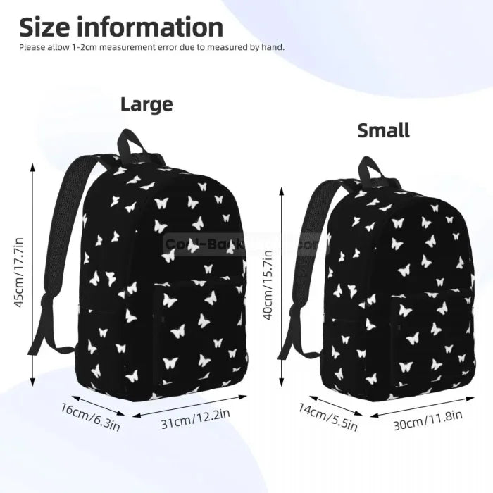 Black Butterfly Backpack