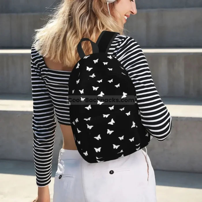 Black Butterfly Backpack