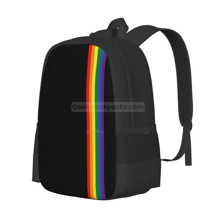 Black Rainbow Backpack