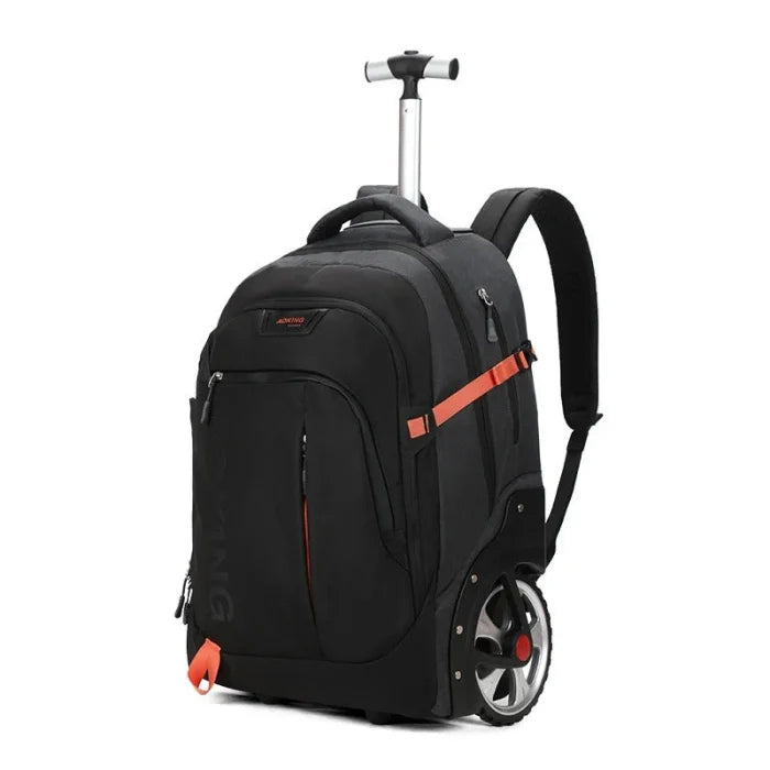 Black Roller Backpack - Black