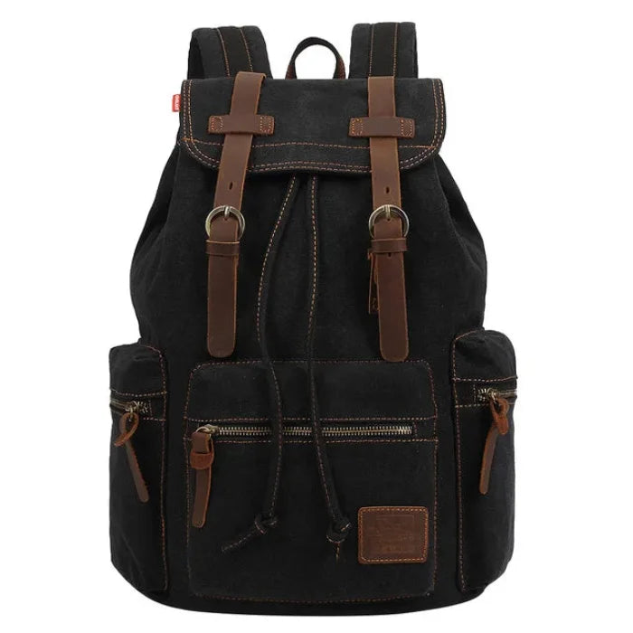 Black Rucksack Backpack