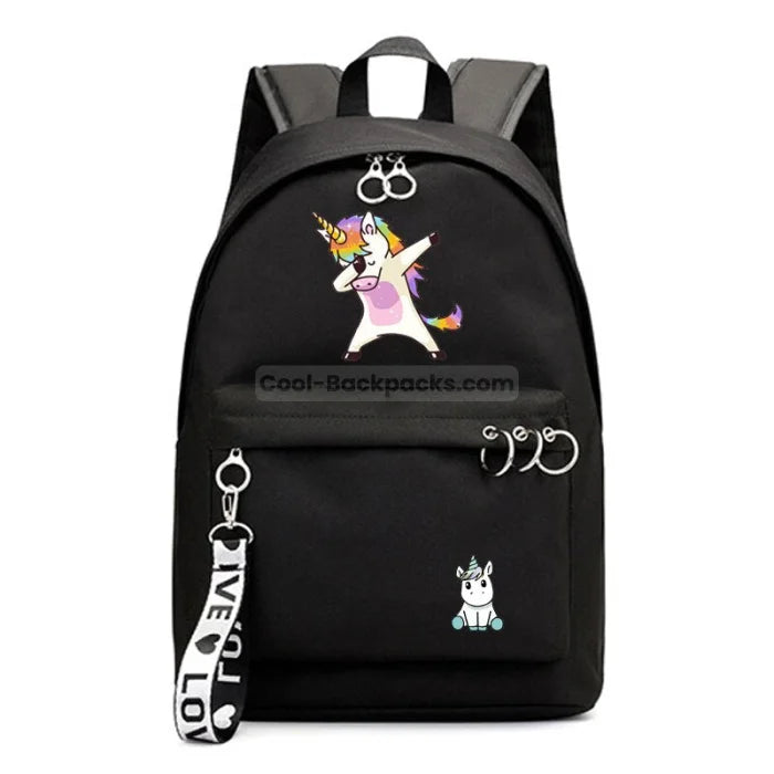 Black Unicorn Backpack - 6