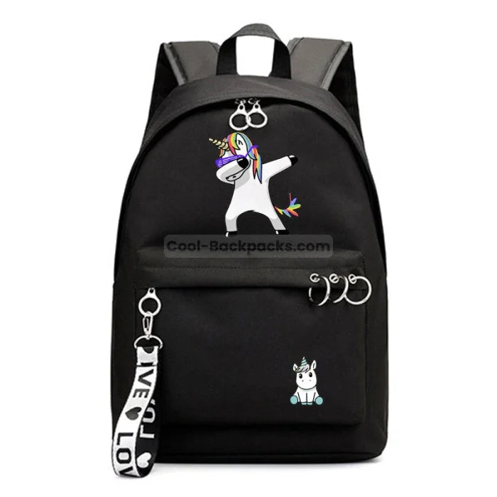 Black Unicorn Backpack - 7