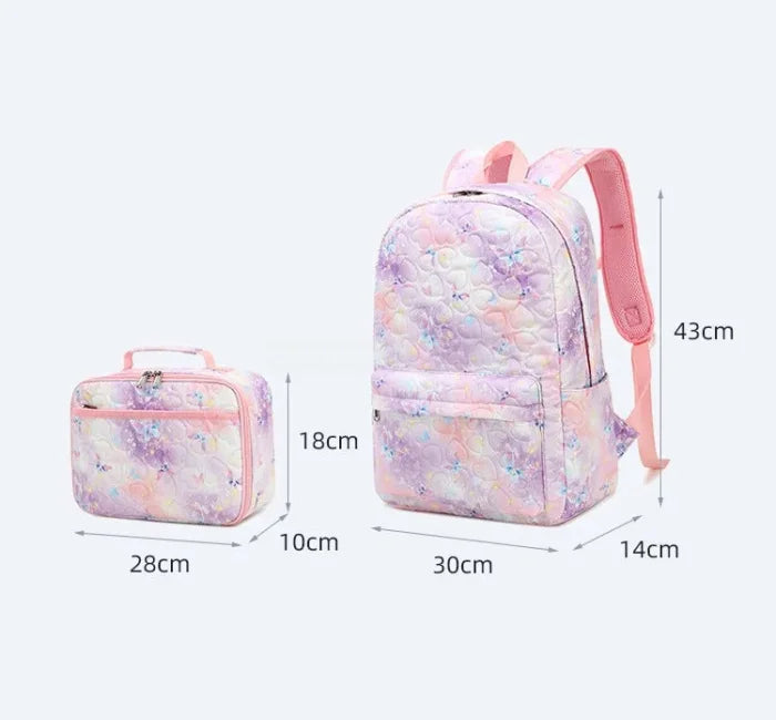 Butterfly Backpack with Lunchbox