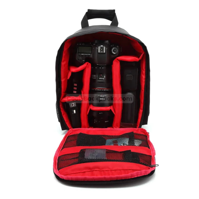 Camera Gear Backpack - Red