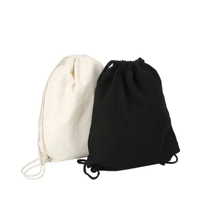 Canvas Drawstring Backpack