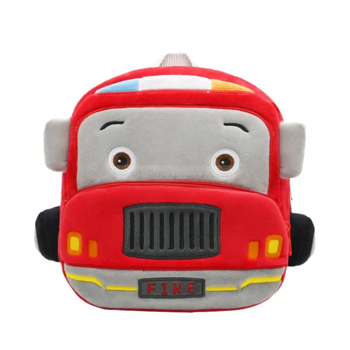 Car Toddler Backpack - Fire truck