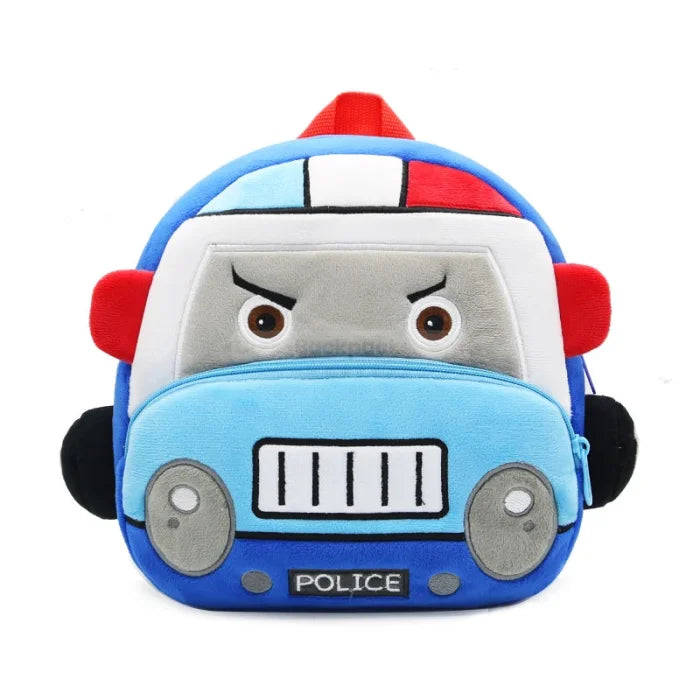 Car Toddler Backpack - Police car