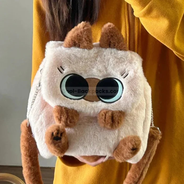 Cartoon Plush Backpack