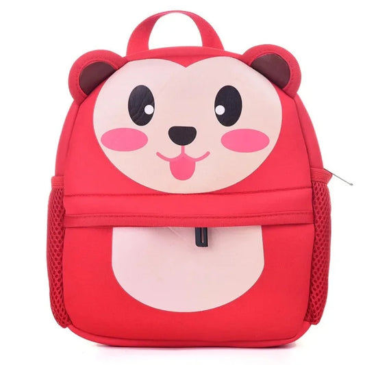 Childrens Monkey Backpack - 26x21cm