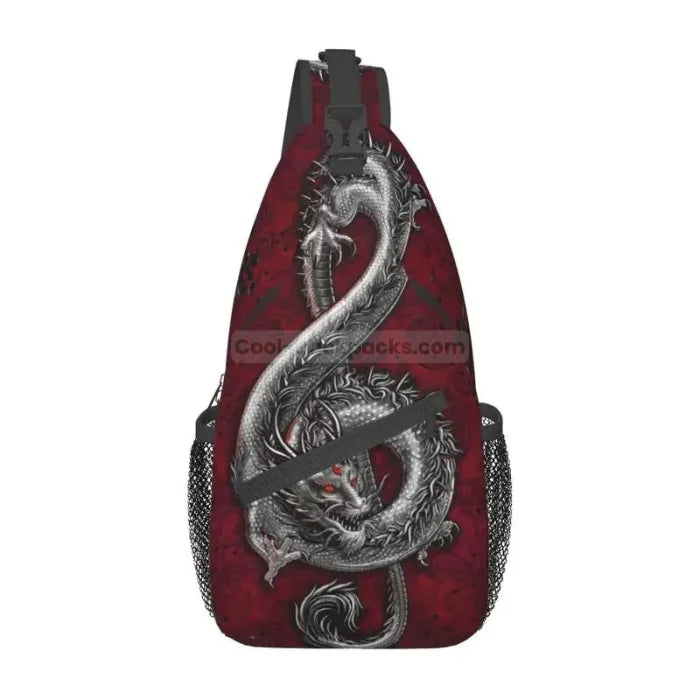 Chinese Dragon Backpack - Color 7 / 39x19x9cm