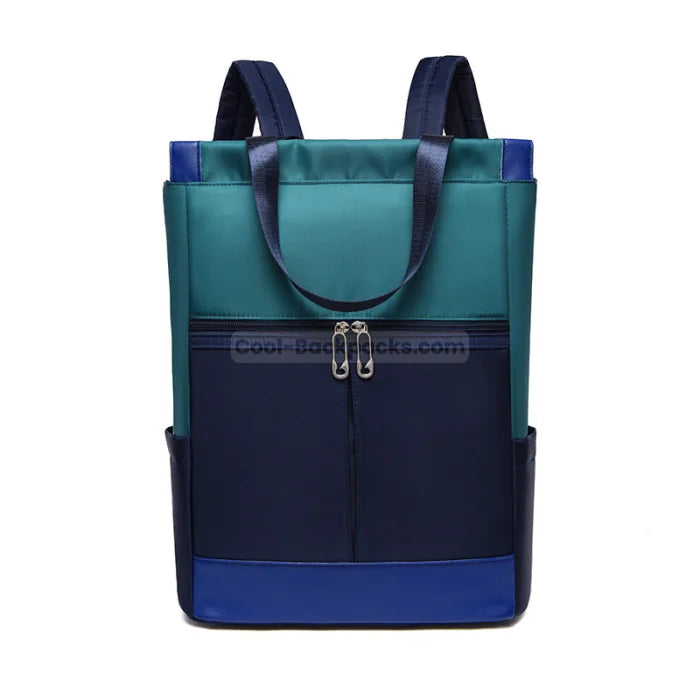 Convertible Laptop Backpack Tote - Blue / 30 x 12 x 40 cm