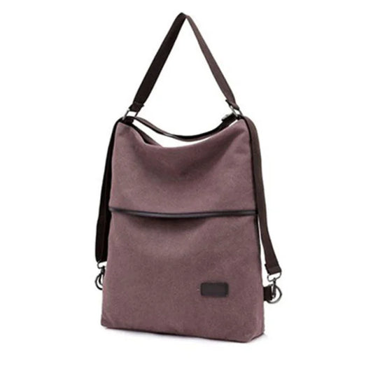 Convertible Tote Backpack - Brown