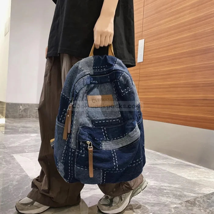 Cute Denim Backpack