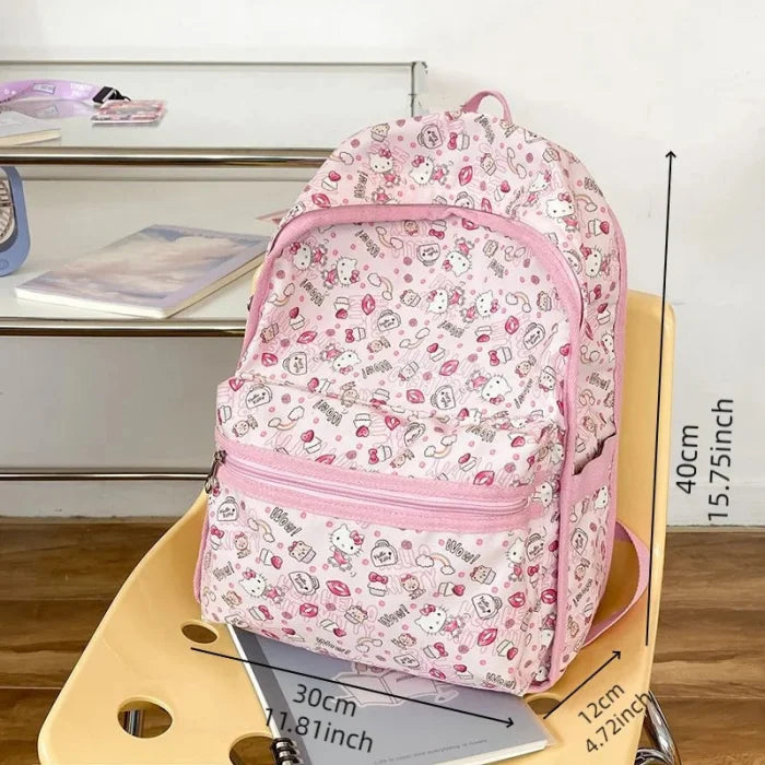 Cute Light Pink Backpack