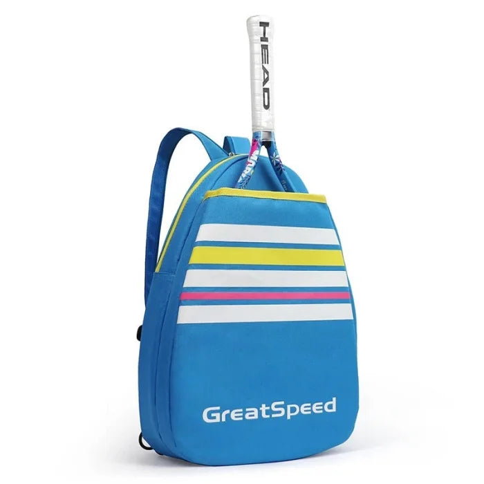 Cute Tennis Backpack - Blue