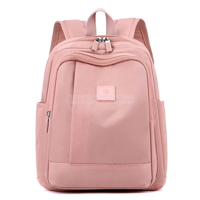 Designer Anti Theft Backpack - Pink Bag