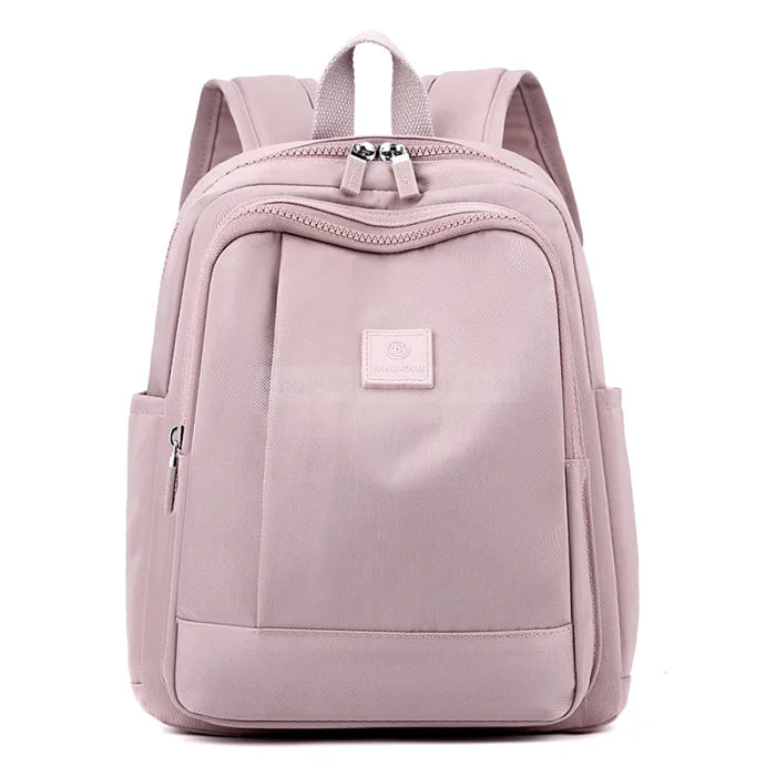 Designer Anti Theft Backpack - Purple Bag