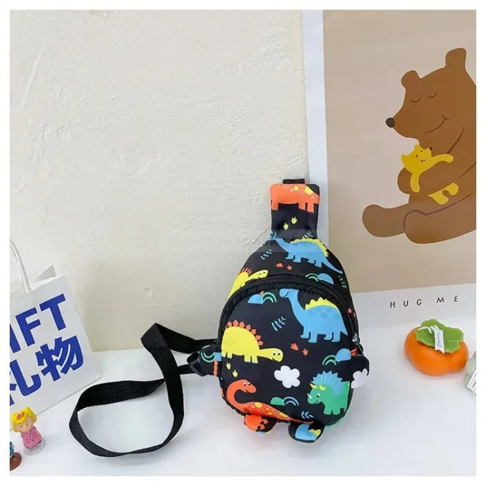 Dinosaur Backpack For Girl - Black