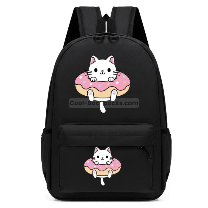 Donut Backpack - Black