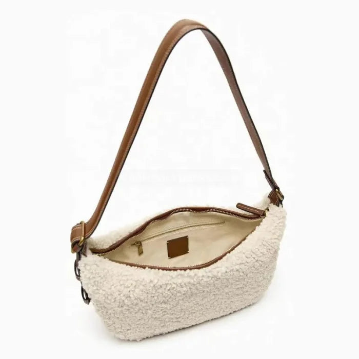 Fox Messenger Bag - Beige