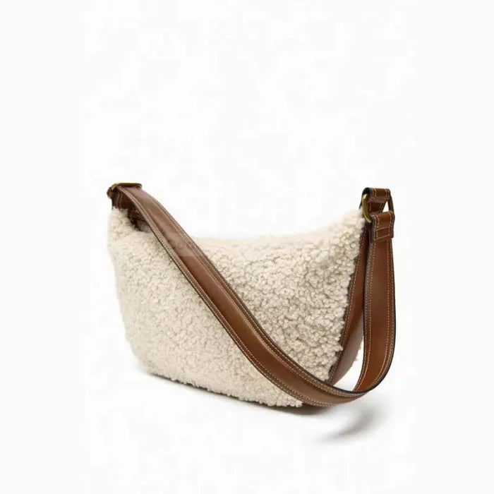 Fox Messenger Bag - Beige