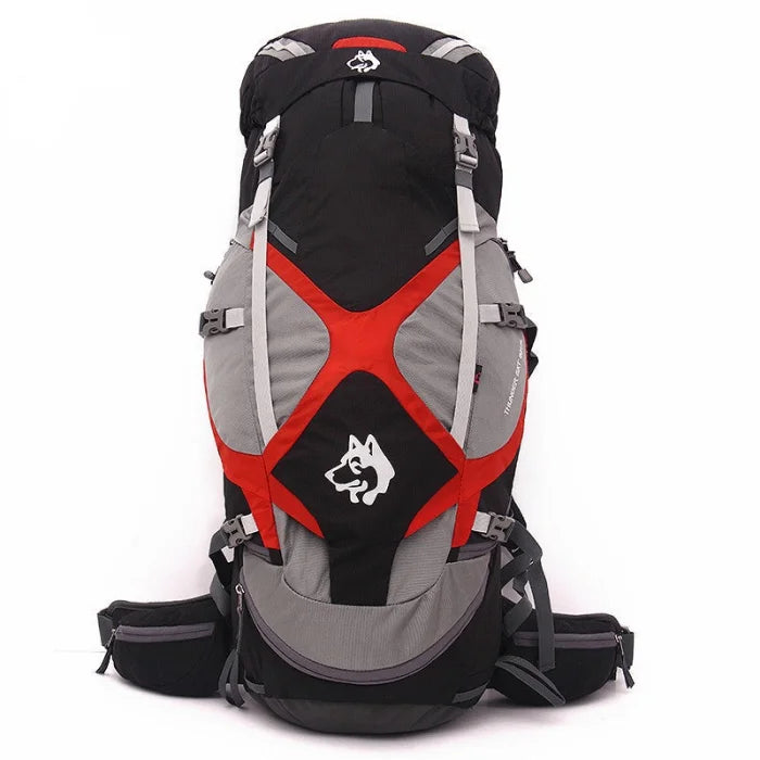 Framed Hiking Backpack - Black