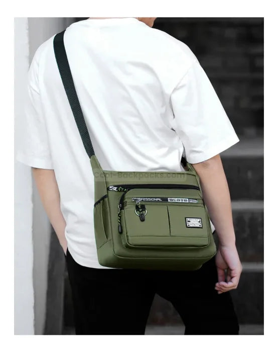 Green Messenger Bag