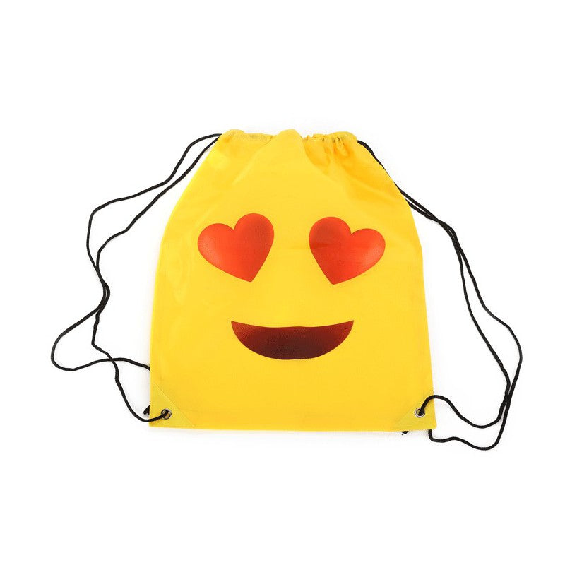 Sac à dos avec cordon de serrage Emoji