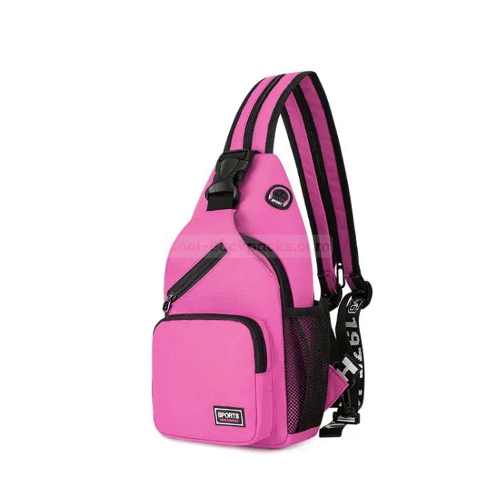 Hiking Sling Backpack - Purple