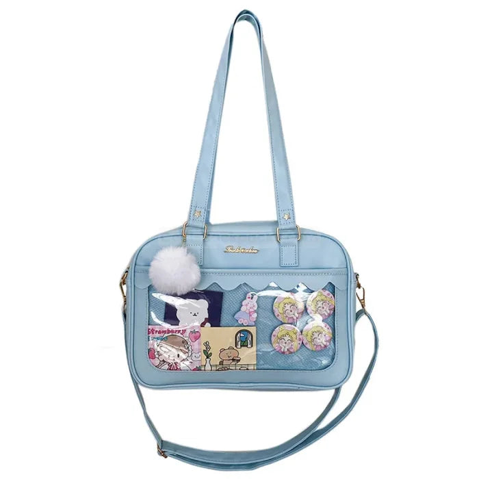 Kawaii Messenger Bag - Blue