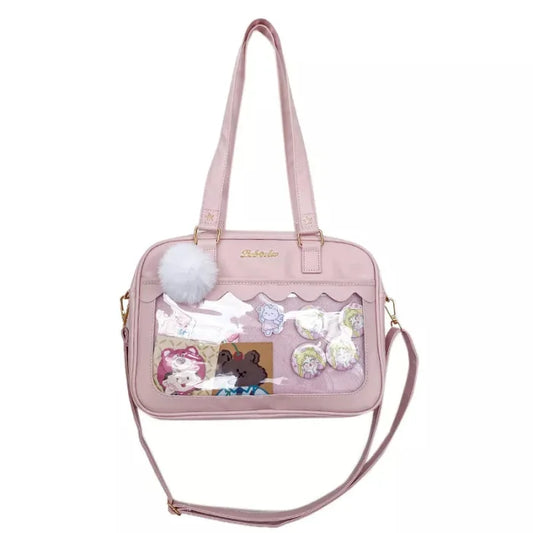 Kawaii Messenger Bag - Pink