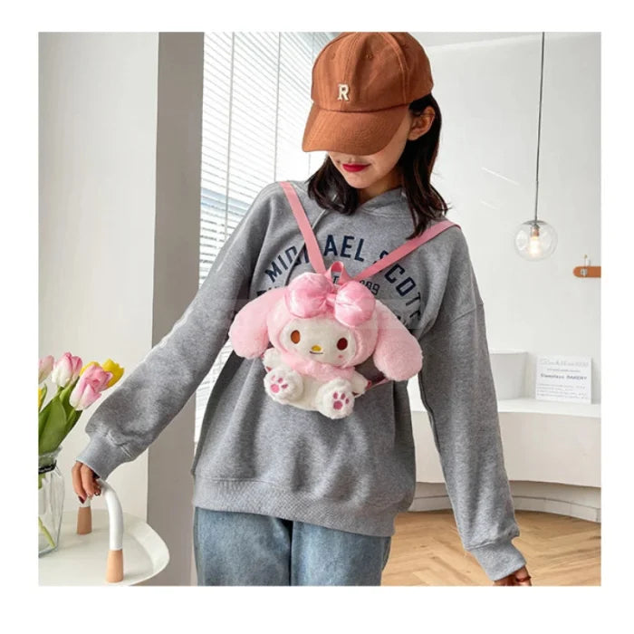 Kawaii Plush Backpack