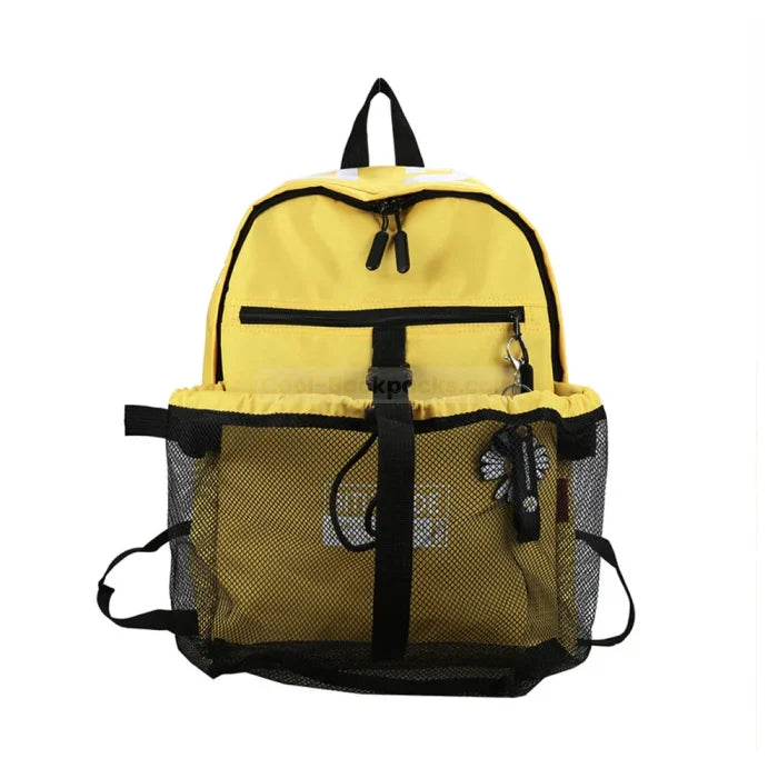 Large Soccer Backpack - Yellow